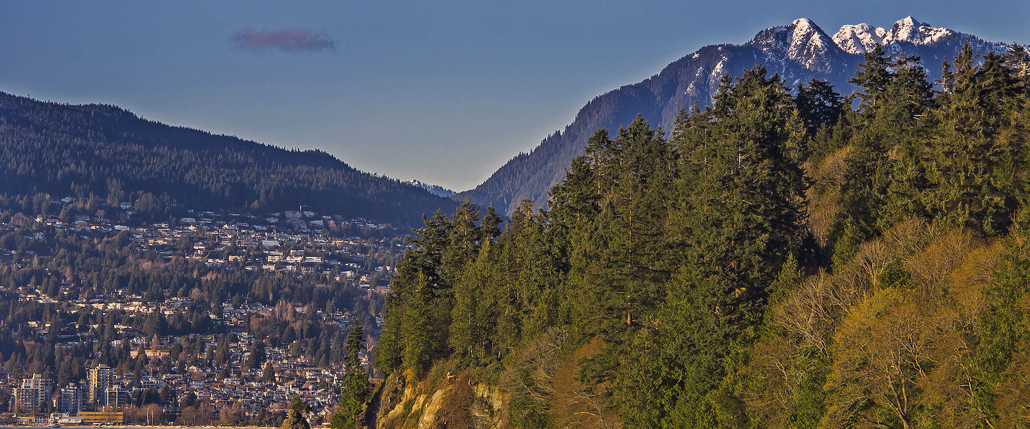 Ausblick über Vancouver