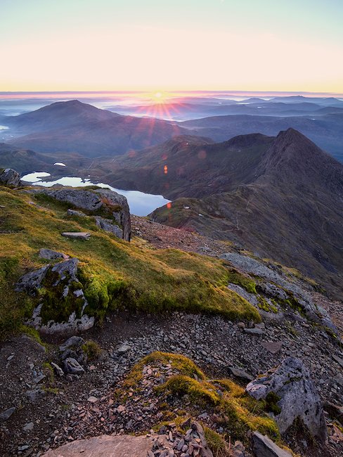 View over the Snowdonian National Park