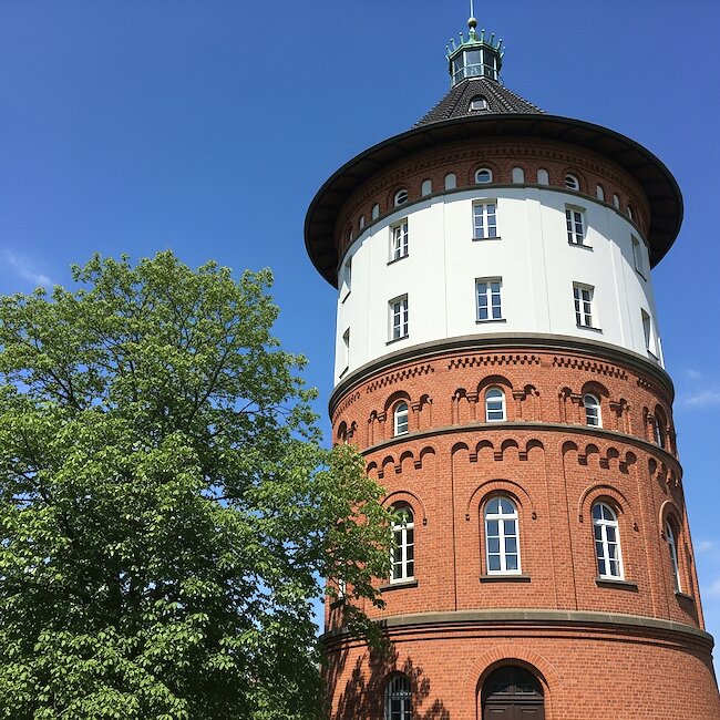 Wasserturm in Göhren auf Rügen