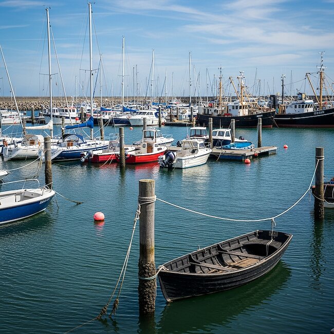 Hafen von Glowe auf Rügen
