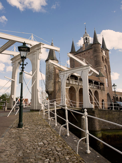 Ein altes Stadttor in Zeeland