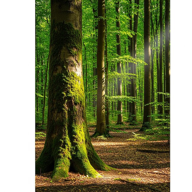 Frühling im Wald von Hellenthal