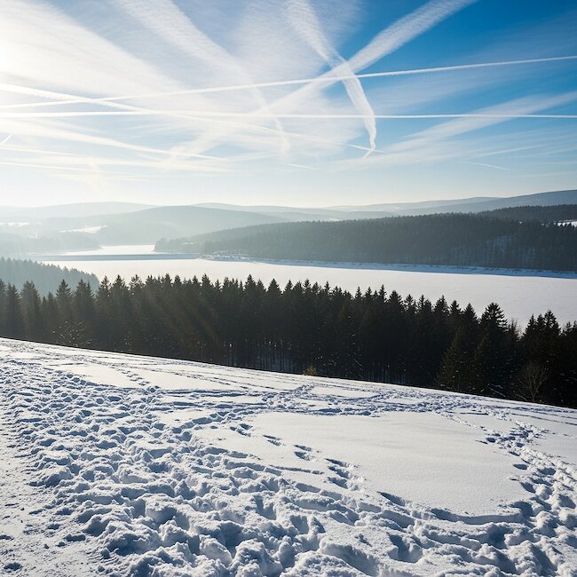 Winterlandschaft in der Eifel