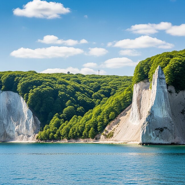 Kreidefelsen bei Sassnitz auf Rügen