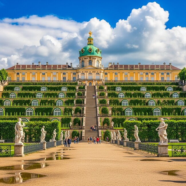 Ferienwohnung in Brandenburg Schloss Sanssouci