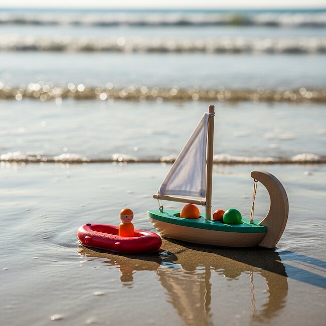 Strandspielzeug an der Ostsee