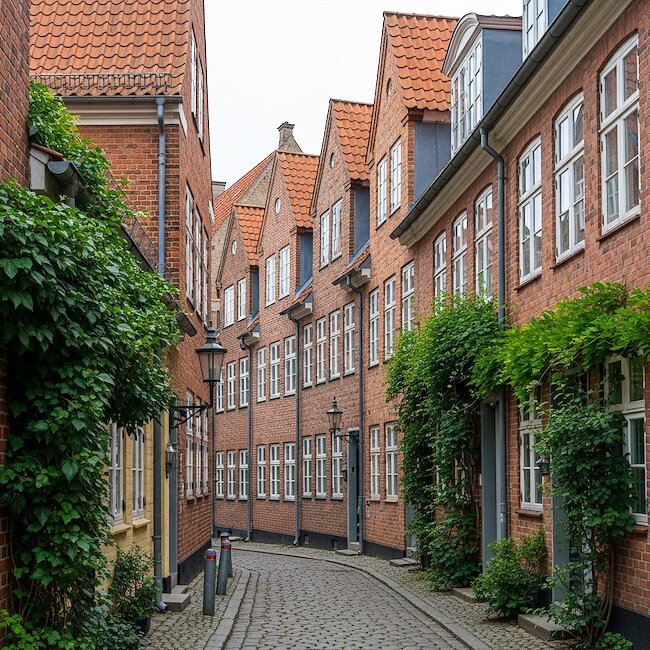 Altstadt in Eckernförde