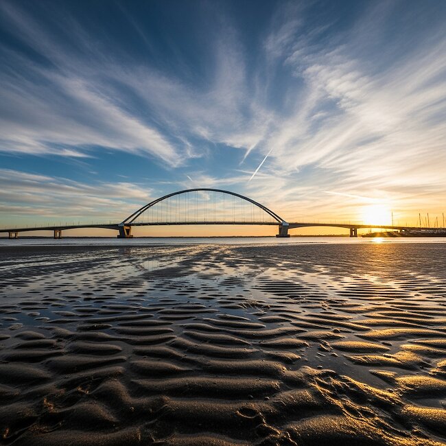 Fehmarnsundbrücke auf Fehmarn Fehmarnsundbrücke auf Fehmarn