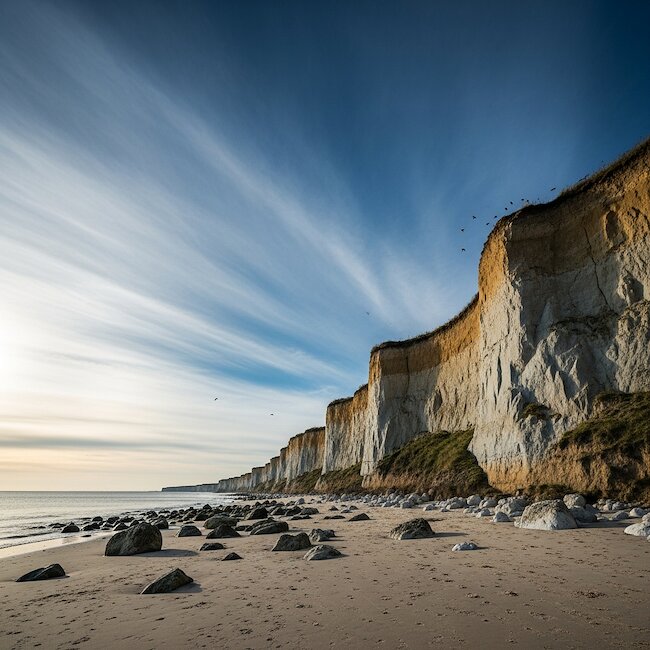 Steilküste auf Fehmarn Steilküste auf Fehmarn