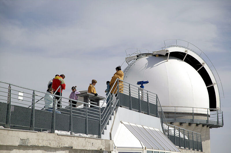 La coupole du coronographe CLIMSO - Observatoire du Pic du Midi