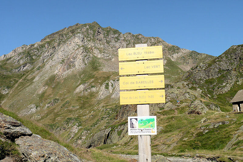 Lac Bleu de Lesponne