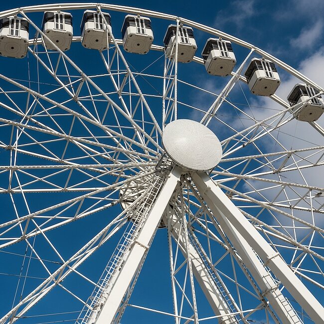 Riesenrad Watteneye in Bensersiel