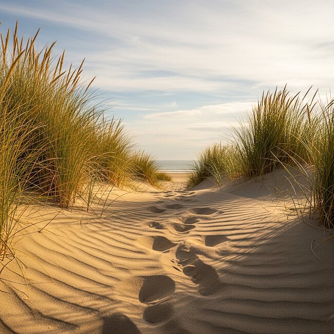 Dünen an der Nordsee bei Horumersiel