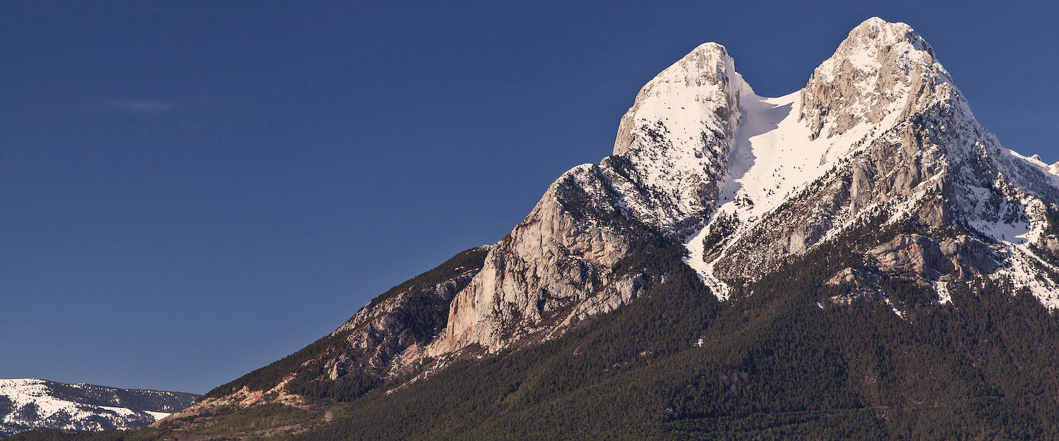 El pico de Pedraforca El pico de Pedraforca
