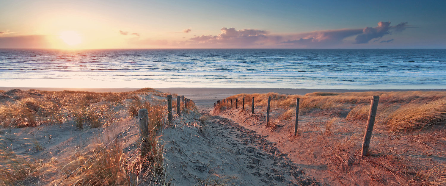 Unendliche Weiten: Sand und Meer wohin der Blick reicht. Unendliche Weiten: Sand und Meer wohin der Blick reicht.