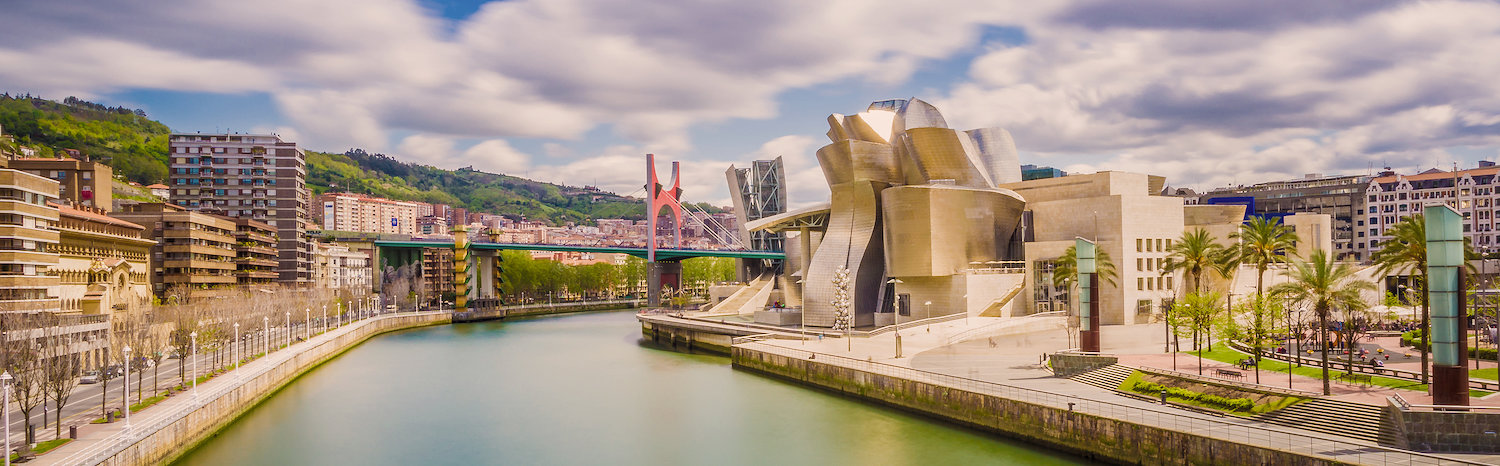 Vistas del Guggenheim y la ria de Bilbao Vistas del Guggenheim y la ria de Bilbao