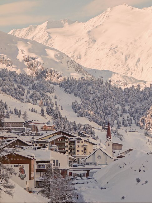Märchenhafte Schneelandschaft in Tirol