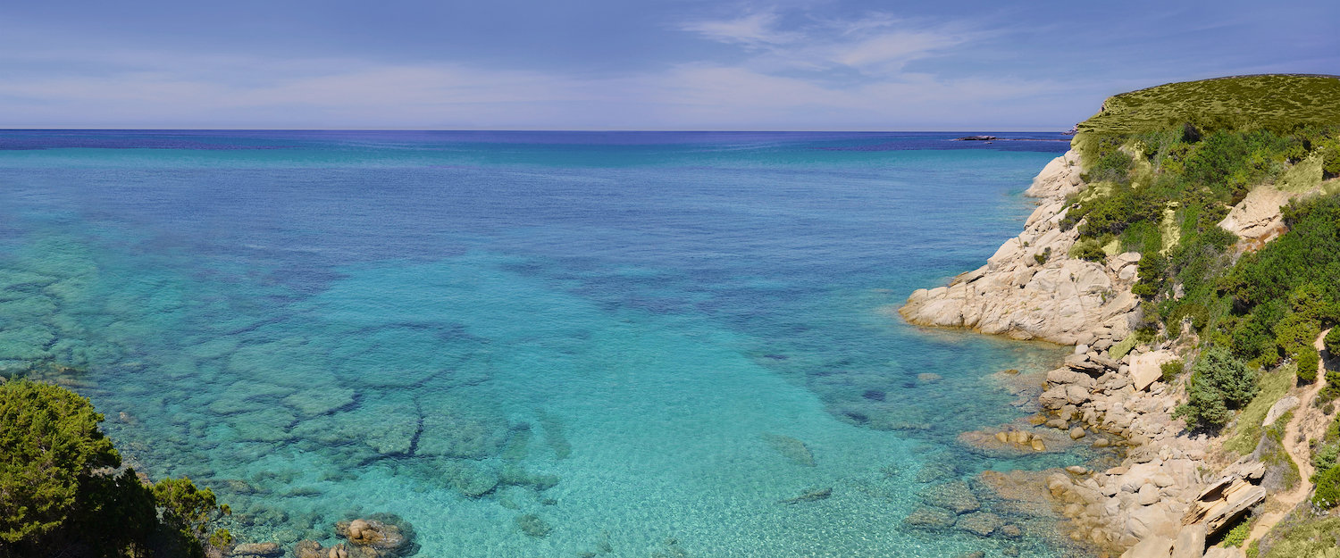 Bucht bei Ramatuelle. Bucht bei Ramatuelle.