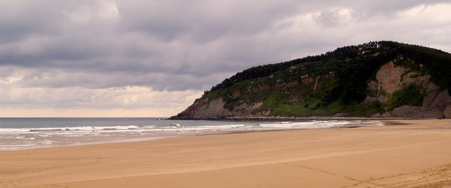 La playa en Villaviciosa La playa en Villaviciosa