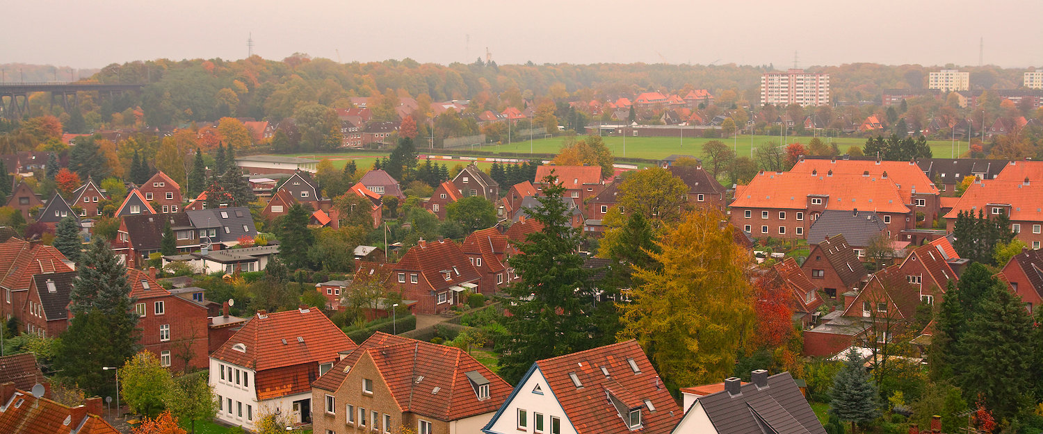Rendsburg von oben Rendsburg von oben