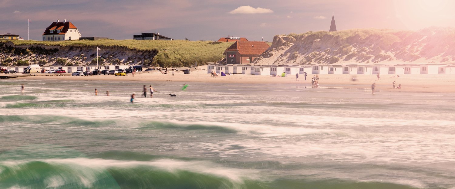 Strand i Danmark