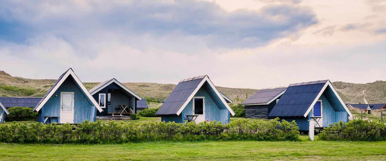 Blaue Hütten auf Sylt Blaue Hütten auf Sylt