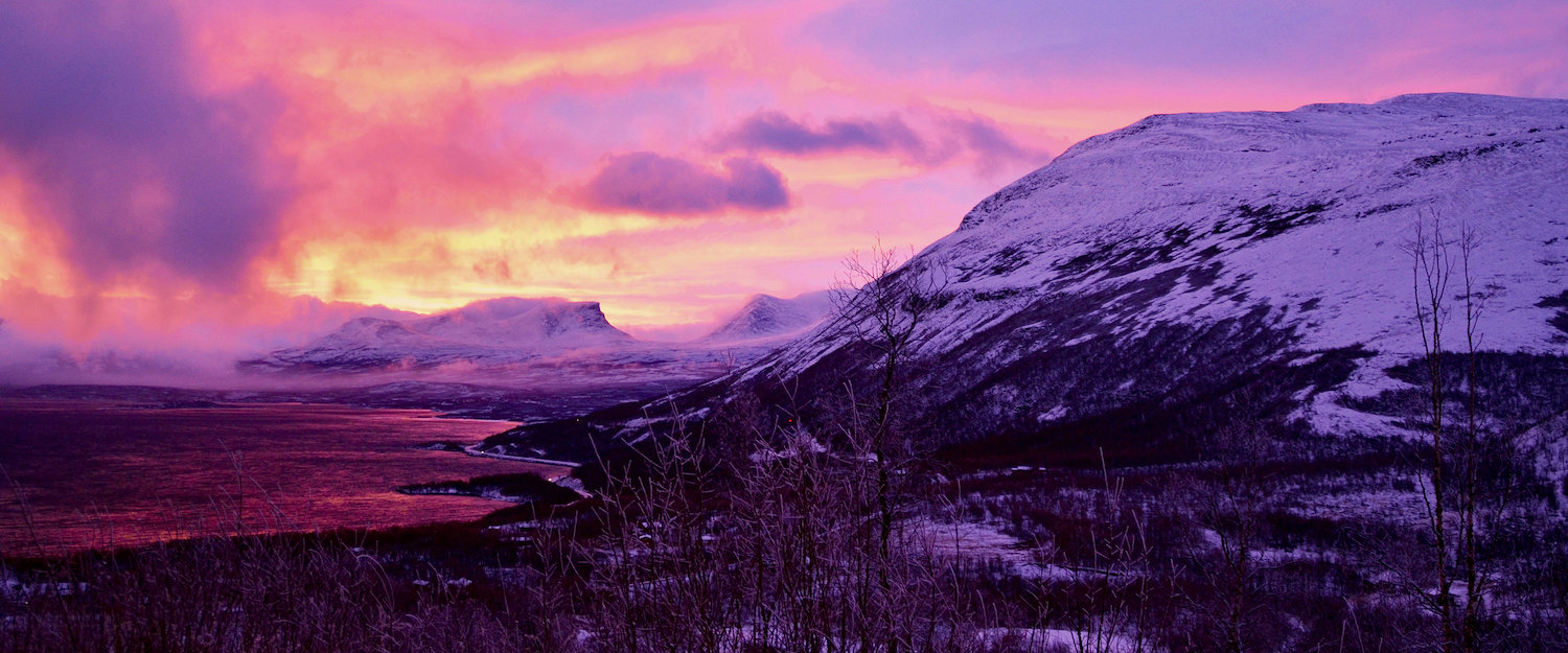 Vinterlandskap i Sverige