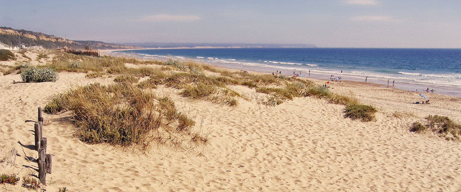 Praia na Costa de Caparica