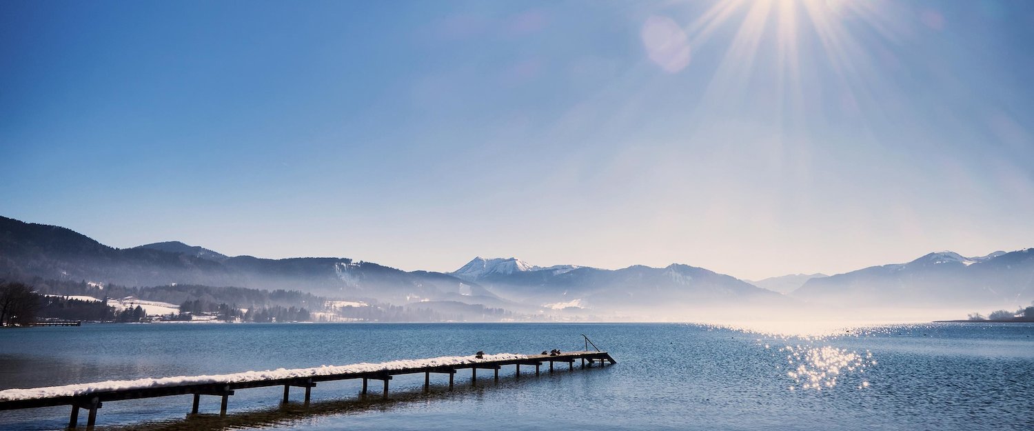 Der Tegernsee im Winter