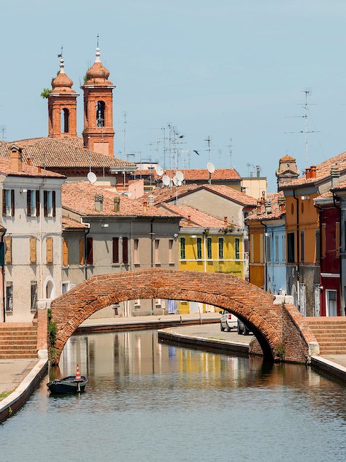 Comacchio, in provincia di Ferrara.