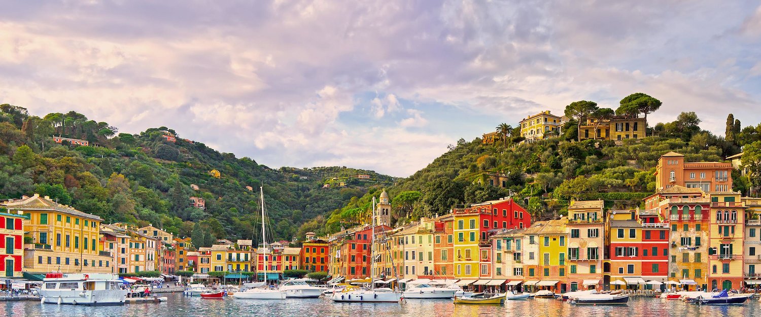 Die pittoreske Stadt Portofino