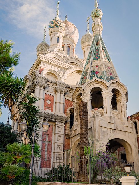 Russische Kirche in Sanremo an der Riviera di Ponente