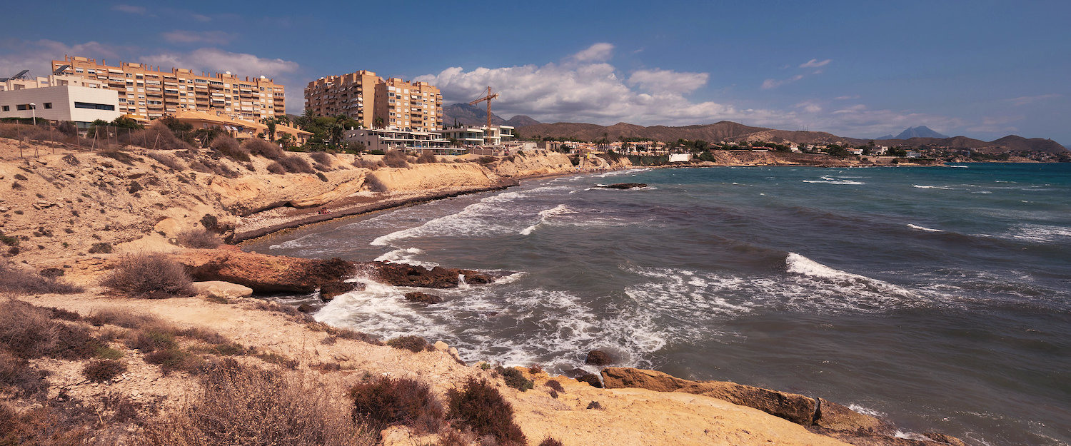 Costa de Playa de San Juan en Alicante