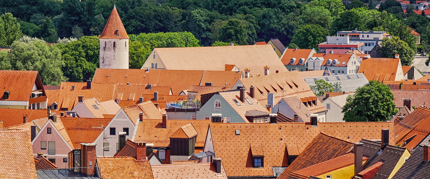 Der Blick über Kaufbeuren
