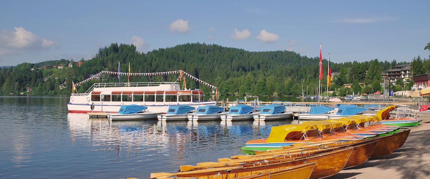 Bootsteg am Titisee Bootsteg am Titisee