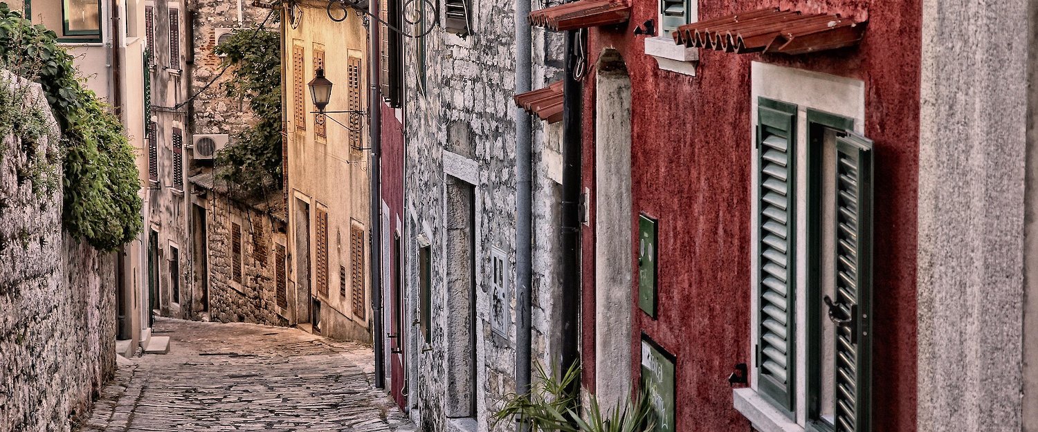 Alte Gassen in Rovinj