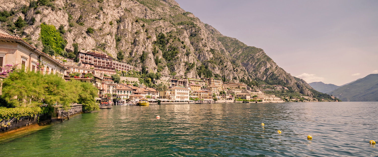 Panorama von Limone sul Garda Panorama von Limone sul Garda
