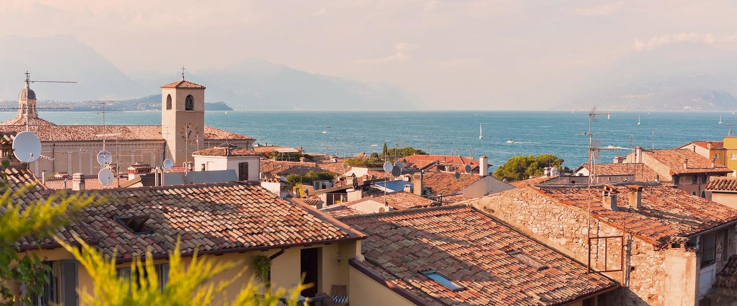 Der Gardasee bietet eine tolle Aussicht