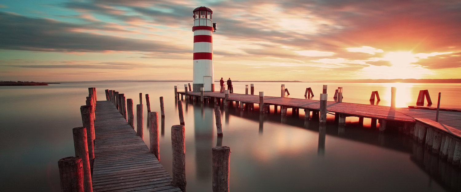 Leuchtturm in Podersdorf am See Neusiedl Leuchtturm in Podersdorf am See Neusiedl