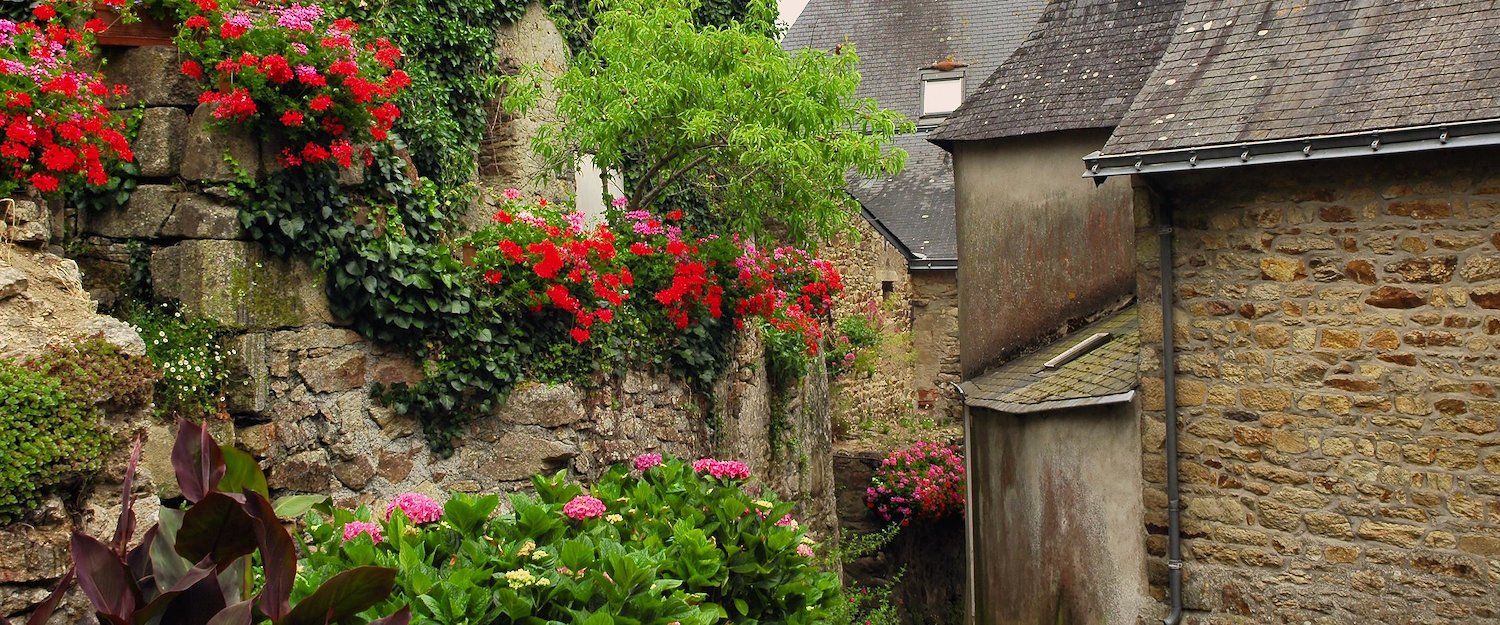 Rue fleurie, Morbihan Rue fleurie, Morbihan