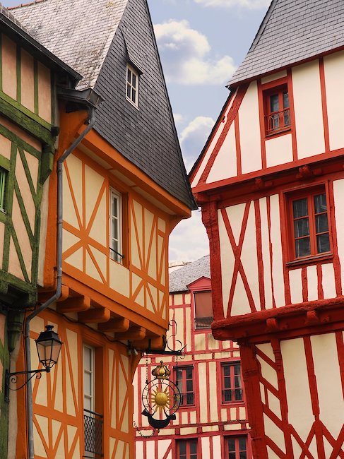 Maisons typiques de Vannes
