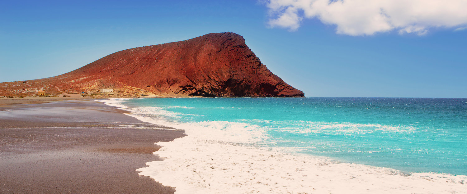 Strand på Teneriffa