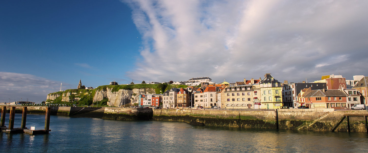 Vue sur Dieppe
