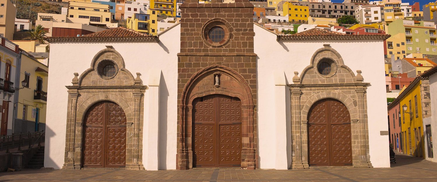 Kirche in San Sebastien auf La Gomera Kirche in San Sebastien auf La Gomera