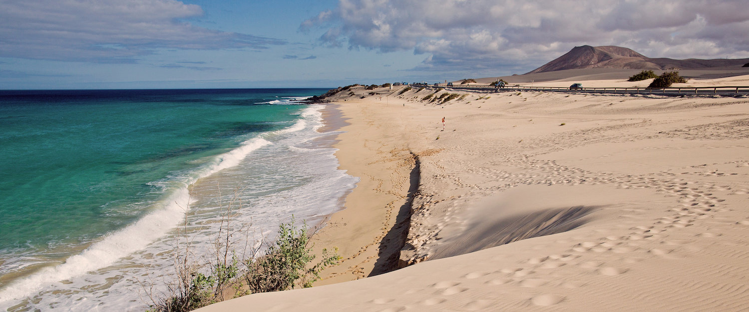 El mar y la playa en Corralejo El mar y la playa en Corralejo