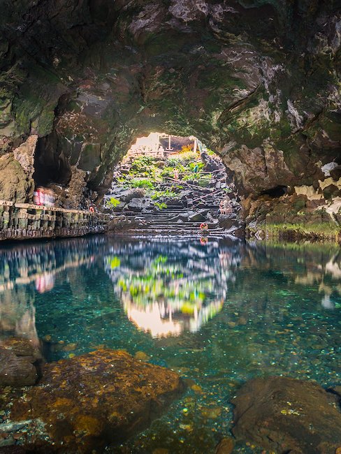 Die Höhle in Jameos del Agua