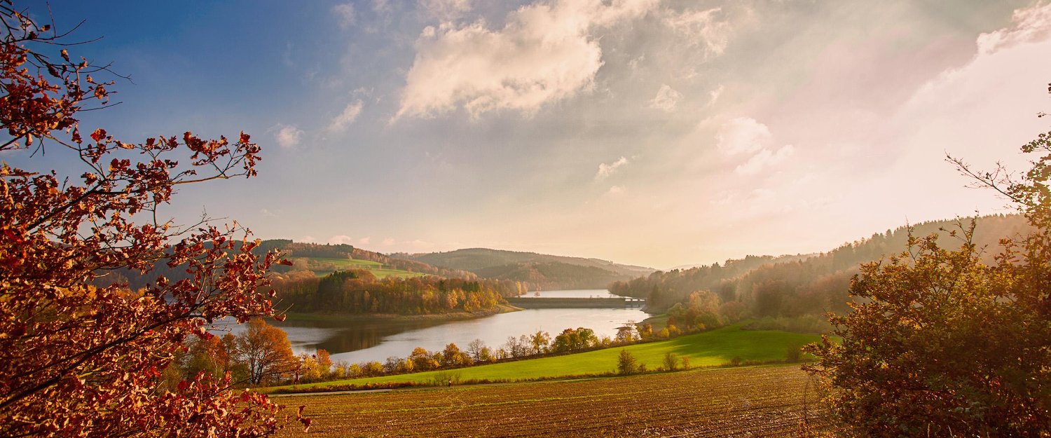 Traumhafte Herbstlandschaft im Sauerland Traumhafte Herbstlandschaft im Sauerland