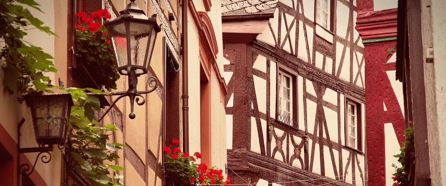 Eines von zahlreichen Fachwerkshäusern an der Mosel