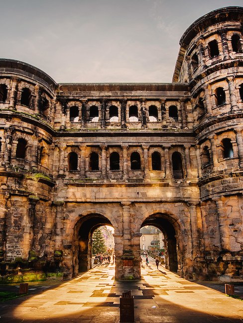 Die berühmte Porta Nigra in Trier