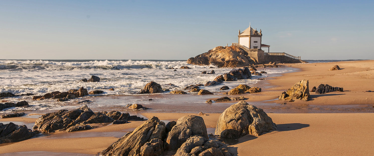 Vista da Costa na Região Norte de Portugal